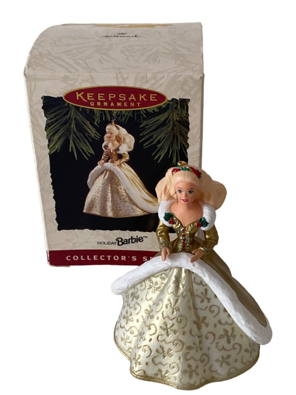 Hallmark Keepsake Ornaments Holiday Barbie  #2 in series dated 1994